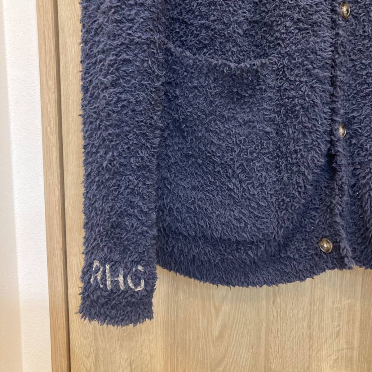 送料込) BAREFOOT DREAMS for RHC カーディガン Solid Pocket Cardigan 