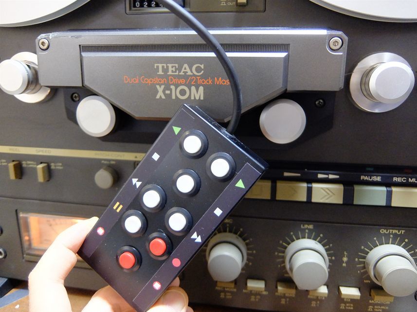 新製品】X-10R，X1000R，C-1，C-2，C-3に使えるTEAC テープデッキ用