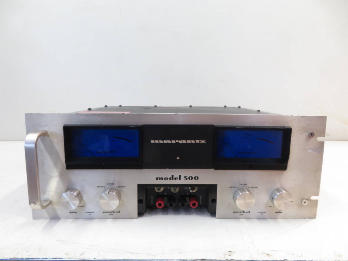A4) marantz パワ－アンプModel 500 0 Model Marantz F MCINTOSH MA