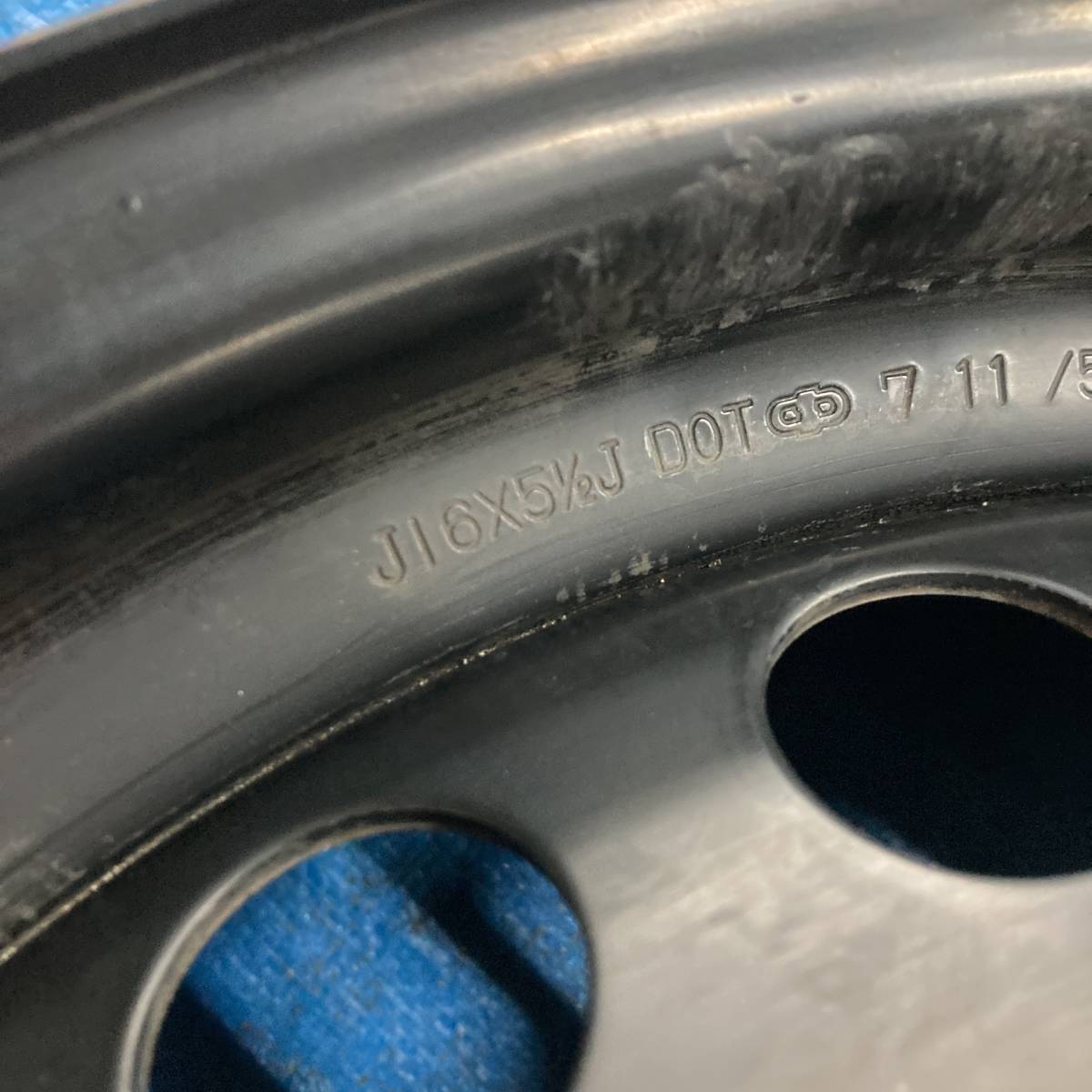 [T-0002] トヨタ ラクティス(120系) 純正 スチールホイール 16×5.5J +39 16インチ 4本セット ラクティス 中古ホイールの通販 純正 トヨタ(純正)(トヨタジュンセイ)の ラクティス純正ホイール トヨタ(純正)(トヨタジュンセイ)のタイヤ