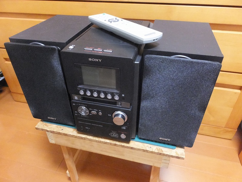 新作登場，2025 SONY HCD-M35WM CD/MD/カセットコンポ SS-CM35 スピーカー リモコン付き(一般)｜売買されたオークション情報、yahooの商品情報をアーカイブ公開 - オークファン 一般