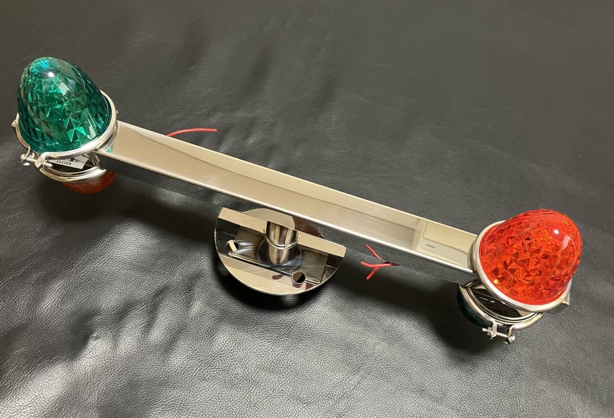 鏡面ステンレス製 大型車用 22.5インチ ホイールマーカー 2個(ホイール
