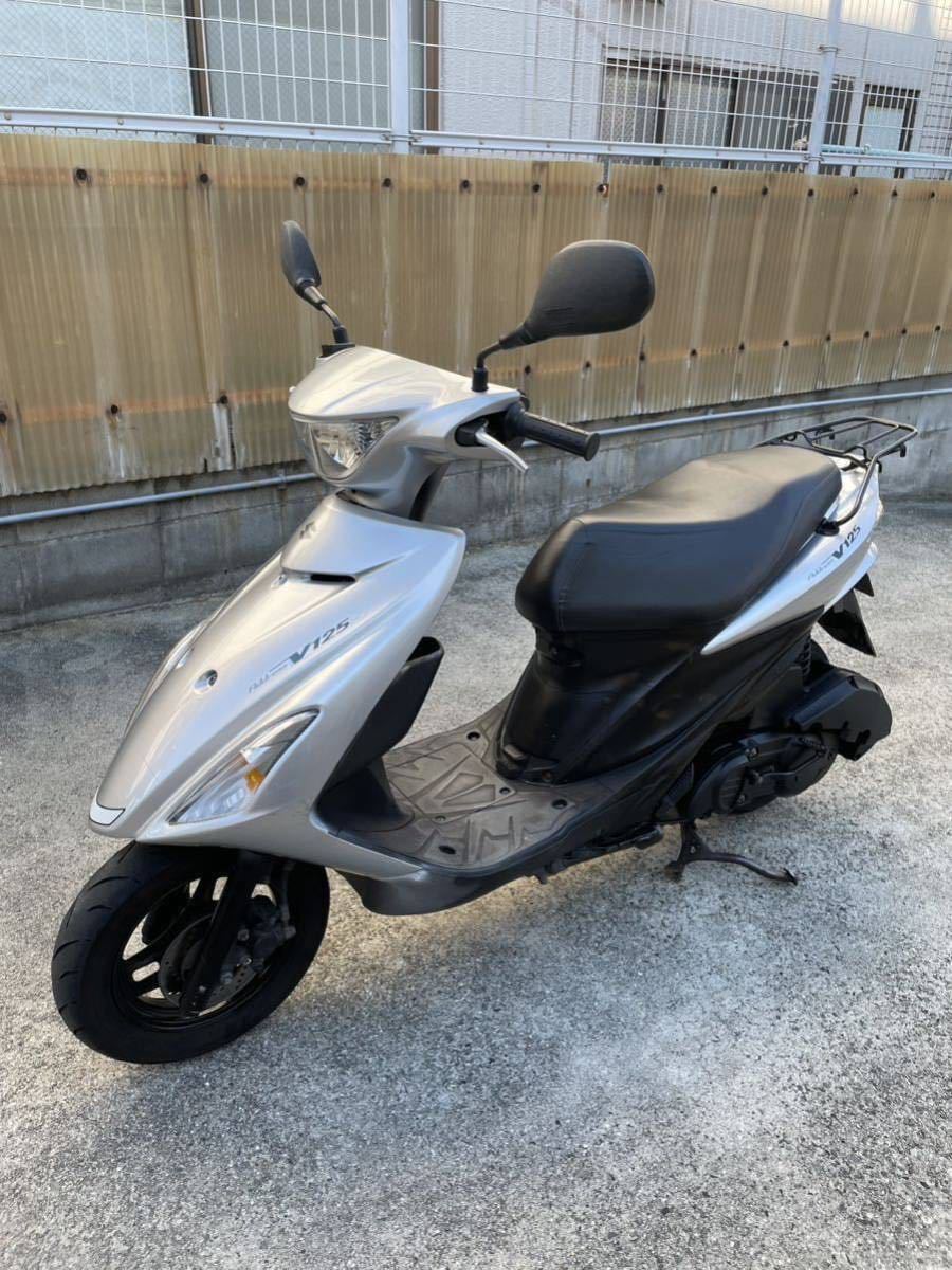 スズキ アドレスV125S CF4MA シルバー - インジェクション Yahoo 