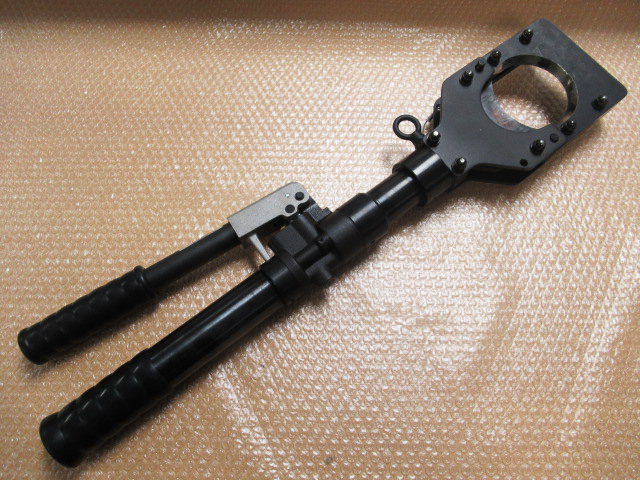 泉精機 油圧式ケーブルカッター85A型 IZUMI 泉精器製作所 油圧カッタ ケーブルカッタ85A型 取扱説明書付き 手動