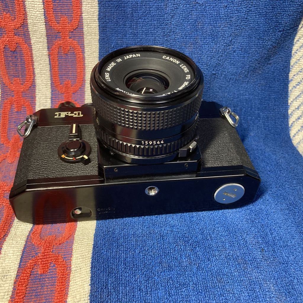 ☆綺麗・美品☆Canon F-1 ボディ+Canon New FD 35mm F2.8+CANON ZOOM 