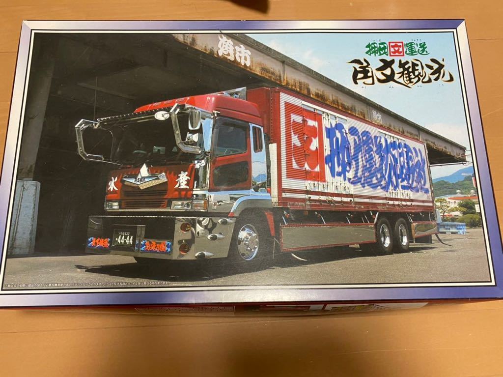 アオシマ 角文観光 押田運送 スーパーグレート 大型 デコトラ No.88