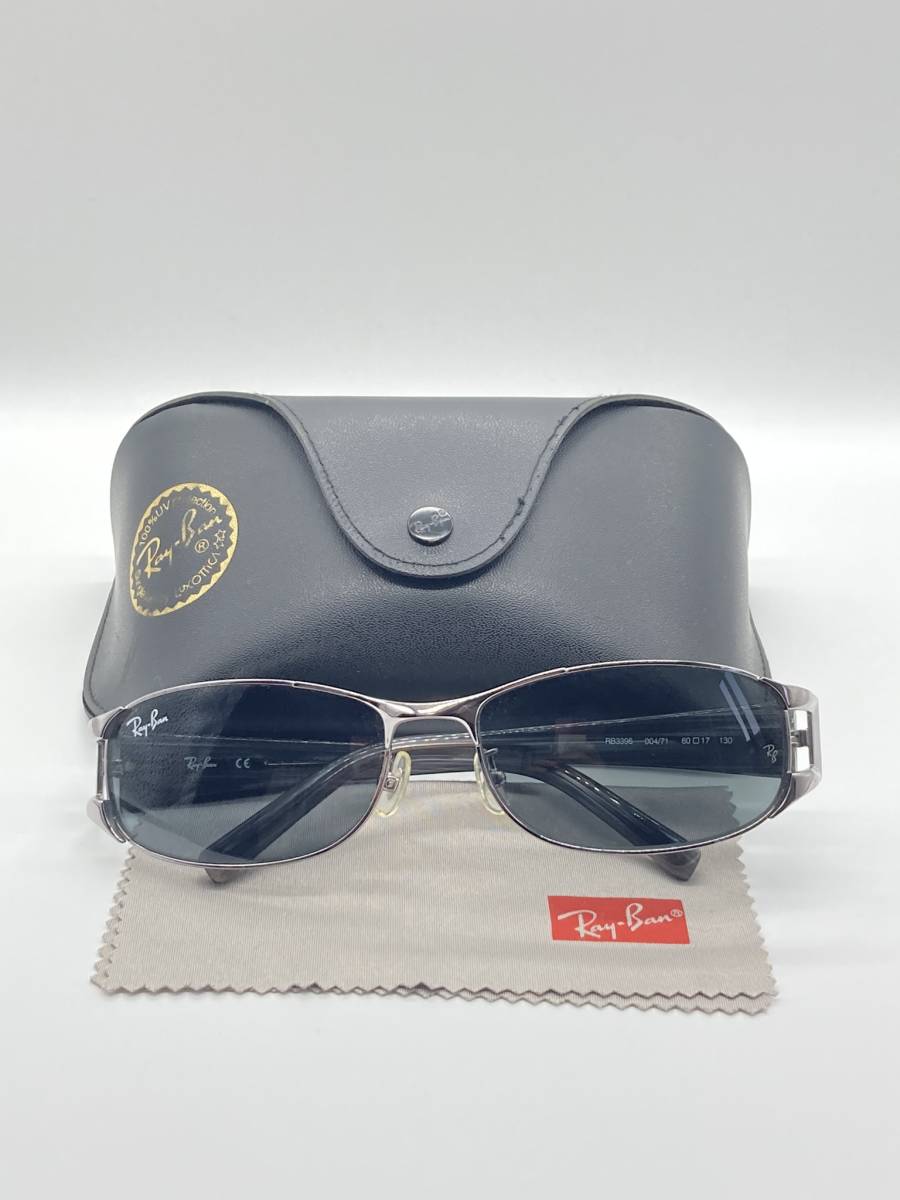 Ray-Ban サングラス RB3396 ブラックレンズ シルバーフレーム 楽天市場