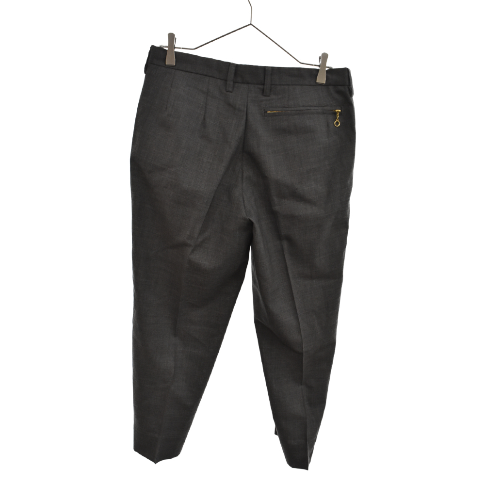 カラービーコン 15SS ウールトロピカルジップワンタックパンツ