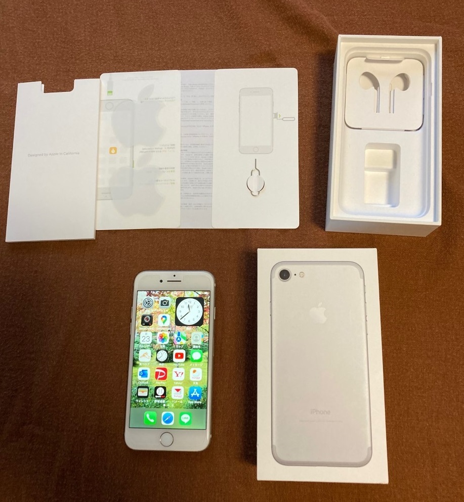Apple iPhone 7 32GB シルバー SIMフリー iPhone7 Silver 1円スタート