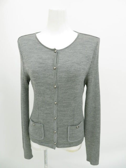 【大人気，送料無料】 1円スタート FOXEY BOUTIQUE カーディガン シェイプリブ 35213グレー系 40 15年 A1 袖 脇リブニット クールネックAP-100004(その他)｜売買されたオークション情報、yahooの商品情報をアーカイブ公開 - オ 女性用