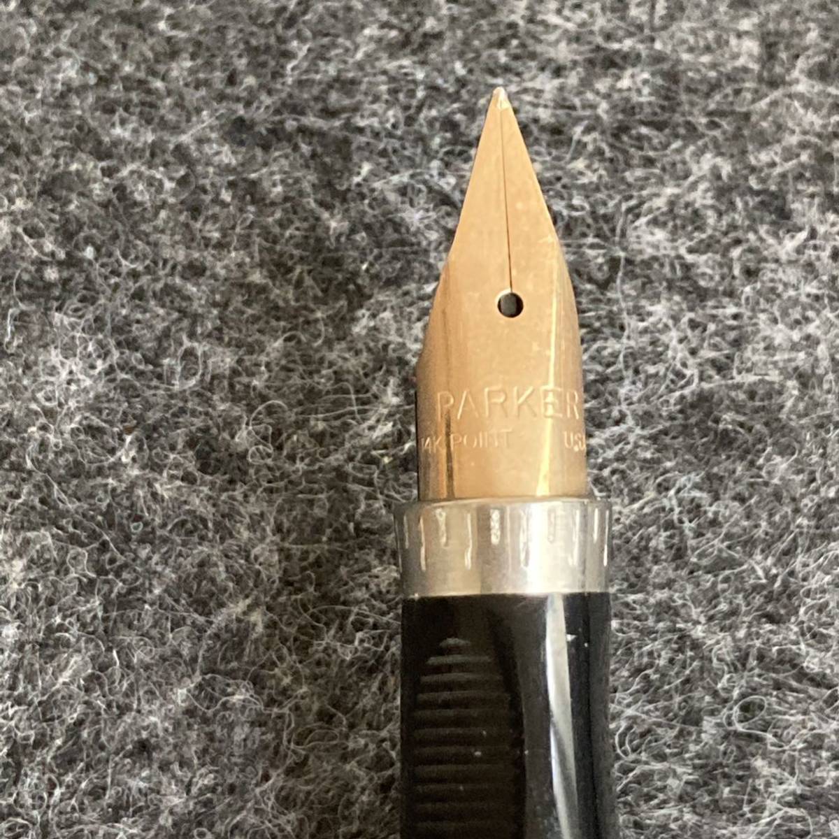 PE783□PARKER パーカー75 万年筆 14K G.F. CAP&BARREL ペン先14K 金
