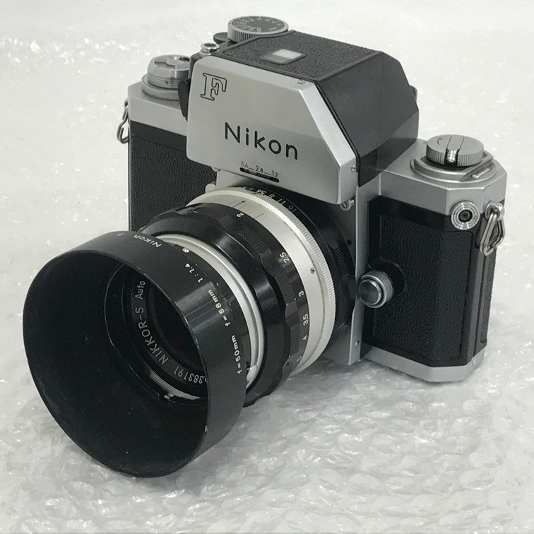 【AJAZ3056】ニコン Nikon F フォトミック シルバー + NIKKOR-S 50mm F1.4 ニコン F Nikon 中古Nikon FTn Nikon&frasl;ニコンF&frasl;シルバー&frasl;⑦&frasl;フォトミック&frasl;7167496&frasl;NIKKOR-S