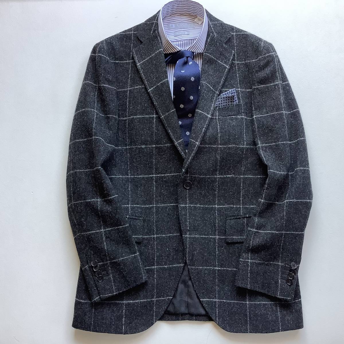 秋冬大人ジャケット☆英国MOON生地 スーツカンパニー 175-6drop  