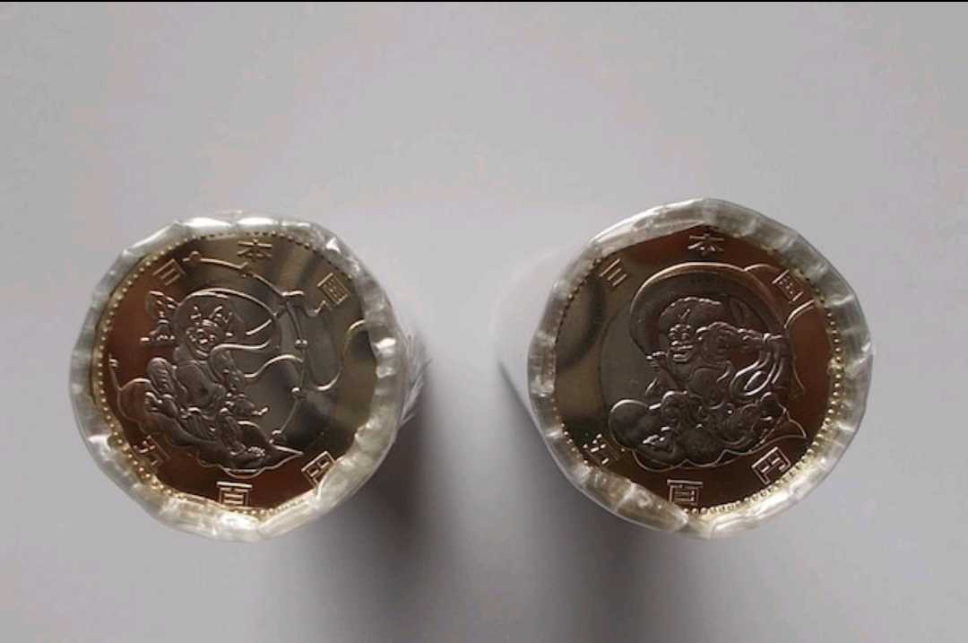 東京2020オリンピック・パラリンピック記念硬貨 ４次　500円ロール　美品　未使用　