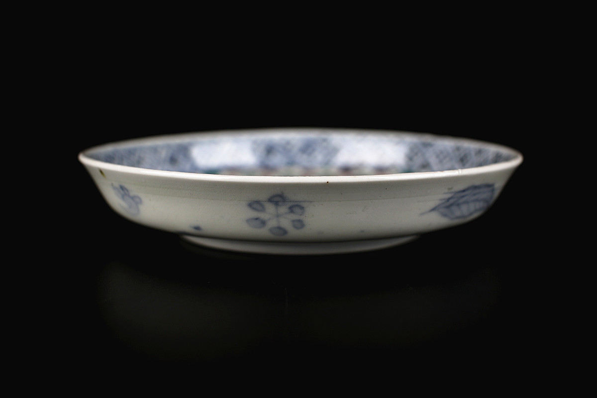 古伊万里　白磁　柿右衛門　盃　古陶磁　古美術　古道具 江戸時代元禄頃 | 古伊万里（柿右衛門様式）色絵花文向付5客 柿右衛門