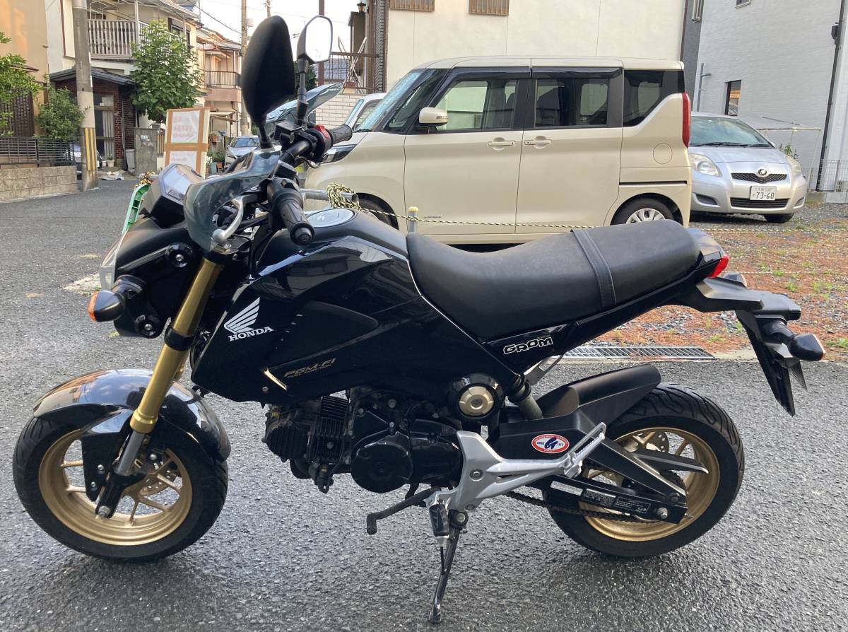 グロム ホンダ GROM 0 HONDA 極上車 モリワキマフラー付 ホンダ 