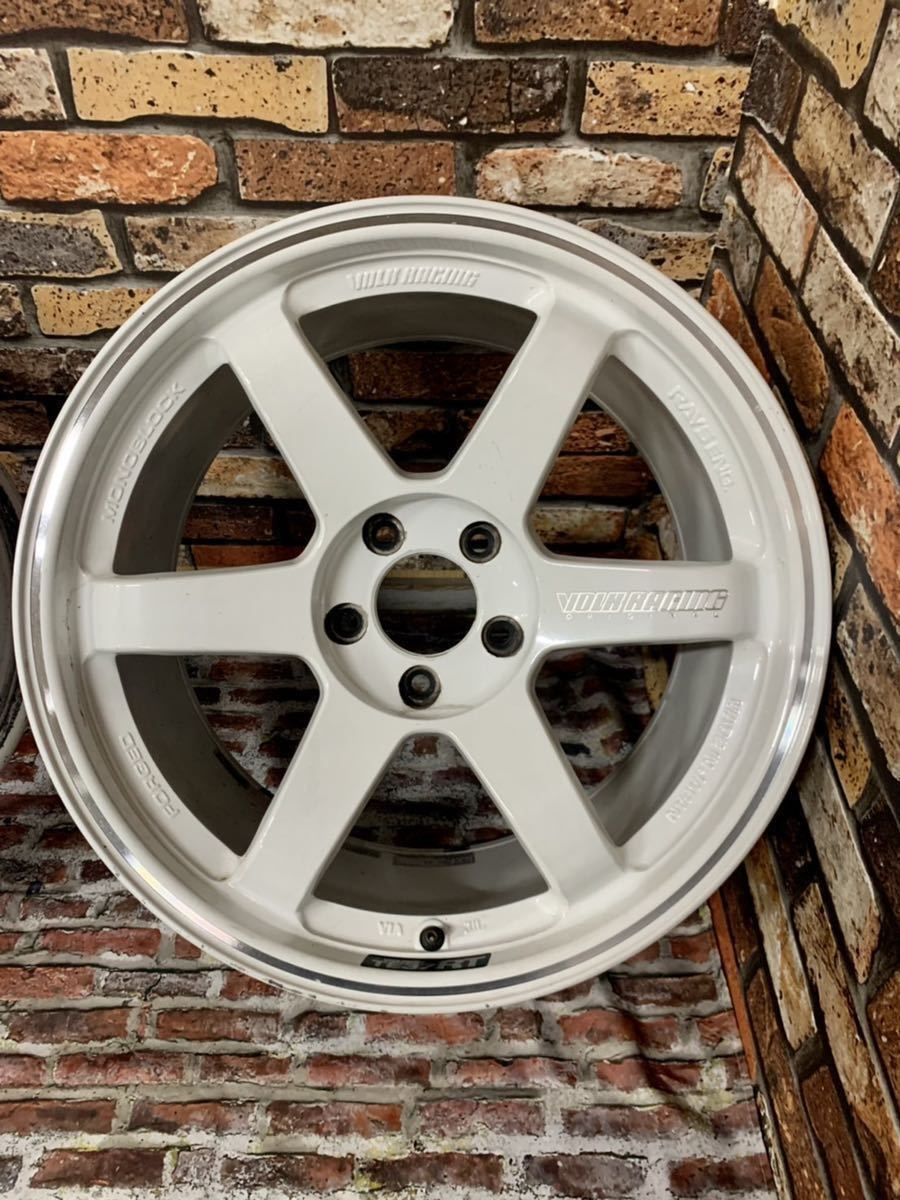 超希少 廃盤 RAYS VOLK RACING TE37 ボルクレーシング 17インチ 4本