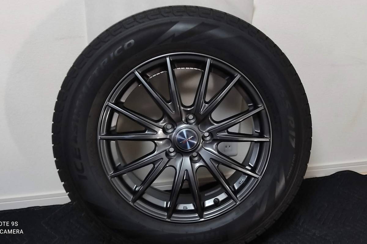 人気SALE，セール スタッドレスタイヤホイール 4本セット 225/65R17 CX-5 CX-8 ハリアー 等(スタッドレスタイヤ)｜売買されたオークション情報、yahooの商品情報をアーカイブ公開 - オークファン 5穴