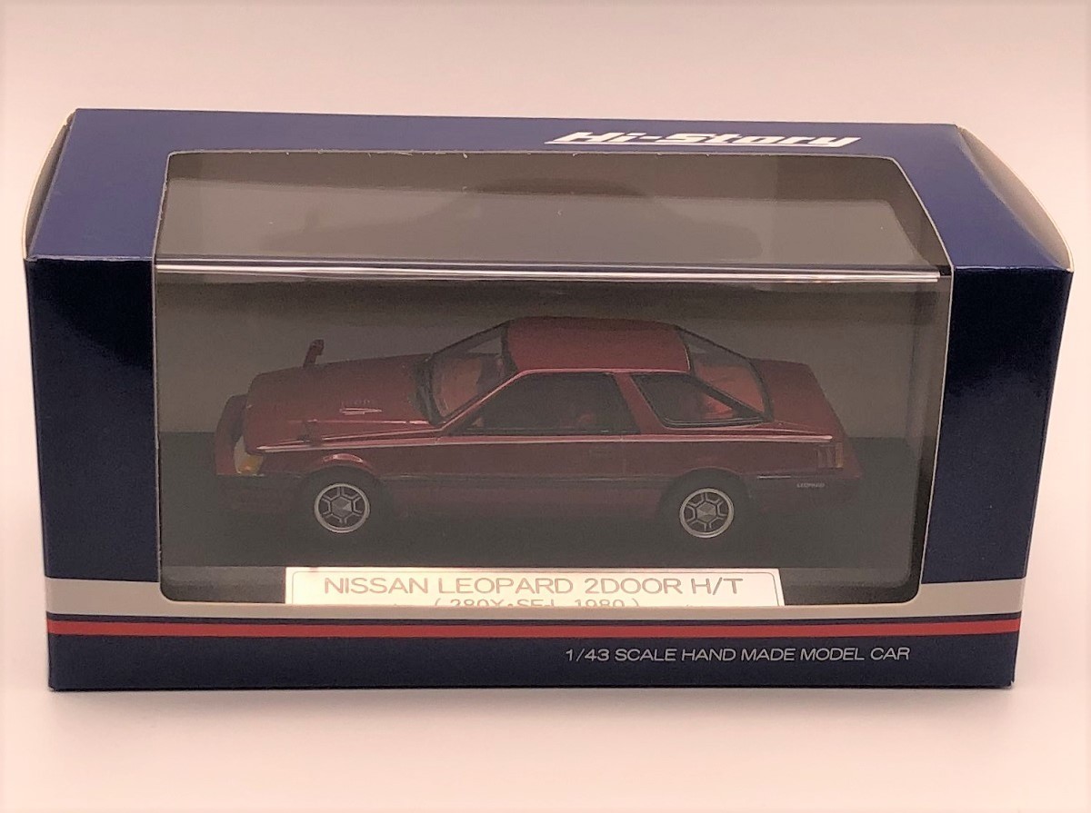 人気セール，得価 Hi-Story ハイストーリー 1/43 日産 レパード 2ドアハードトップ 280X SF-L 1980 F30型 NISSAN LEOPARD 2DOOR ワインレッド HS060RE(乗用車)｜売買されたオークション情報、yahooの商品情報をアーカイブ公開 - 乗用車