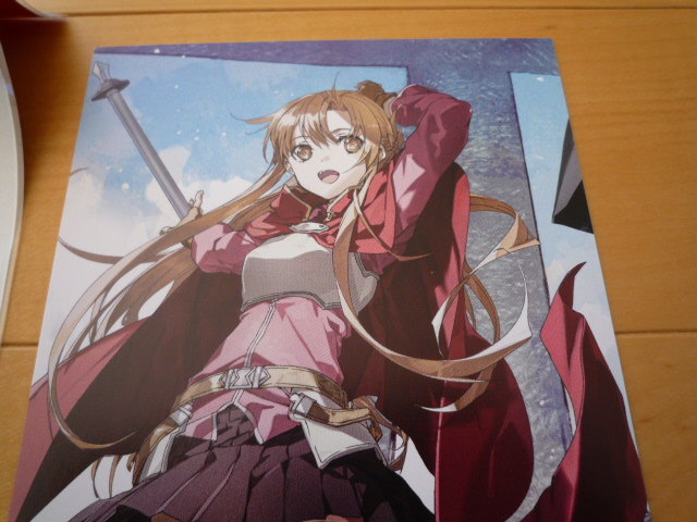 SAO劇場版 ☆プログレッシブ ☆第10週特典 ・ポストカード ・アスナ2枚