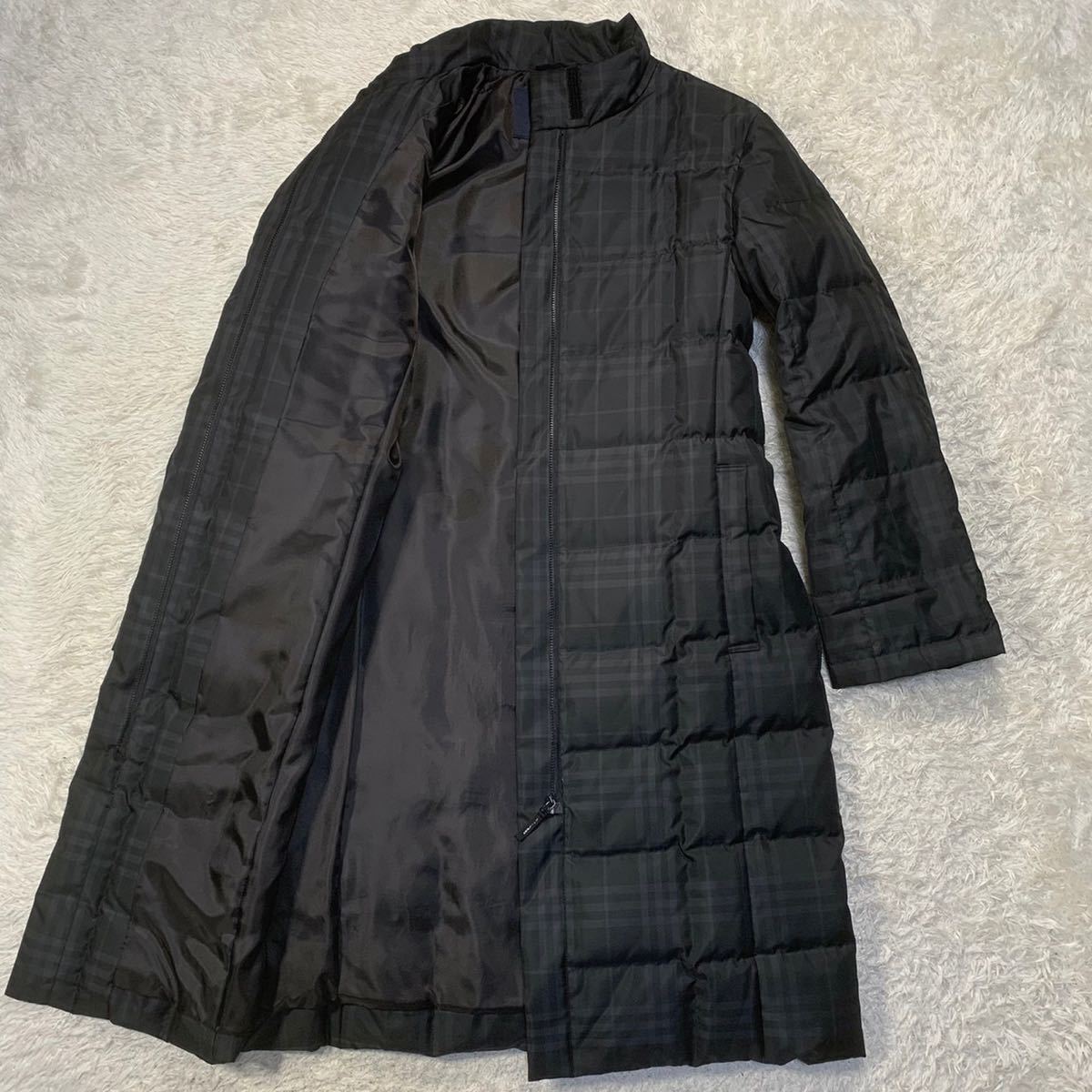 爆買い 極 バーバリー ロンドン ダウン コート シャドーチェック ノバチェック 黒 L BURBERRY LONDON ジャケット ブルゾン アウター(Lサイズ)｜売買されたオークション情報、yahooの商品情報をアーカイブ 女性用