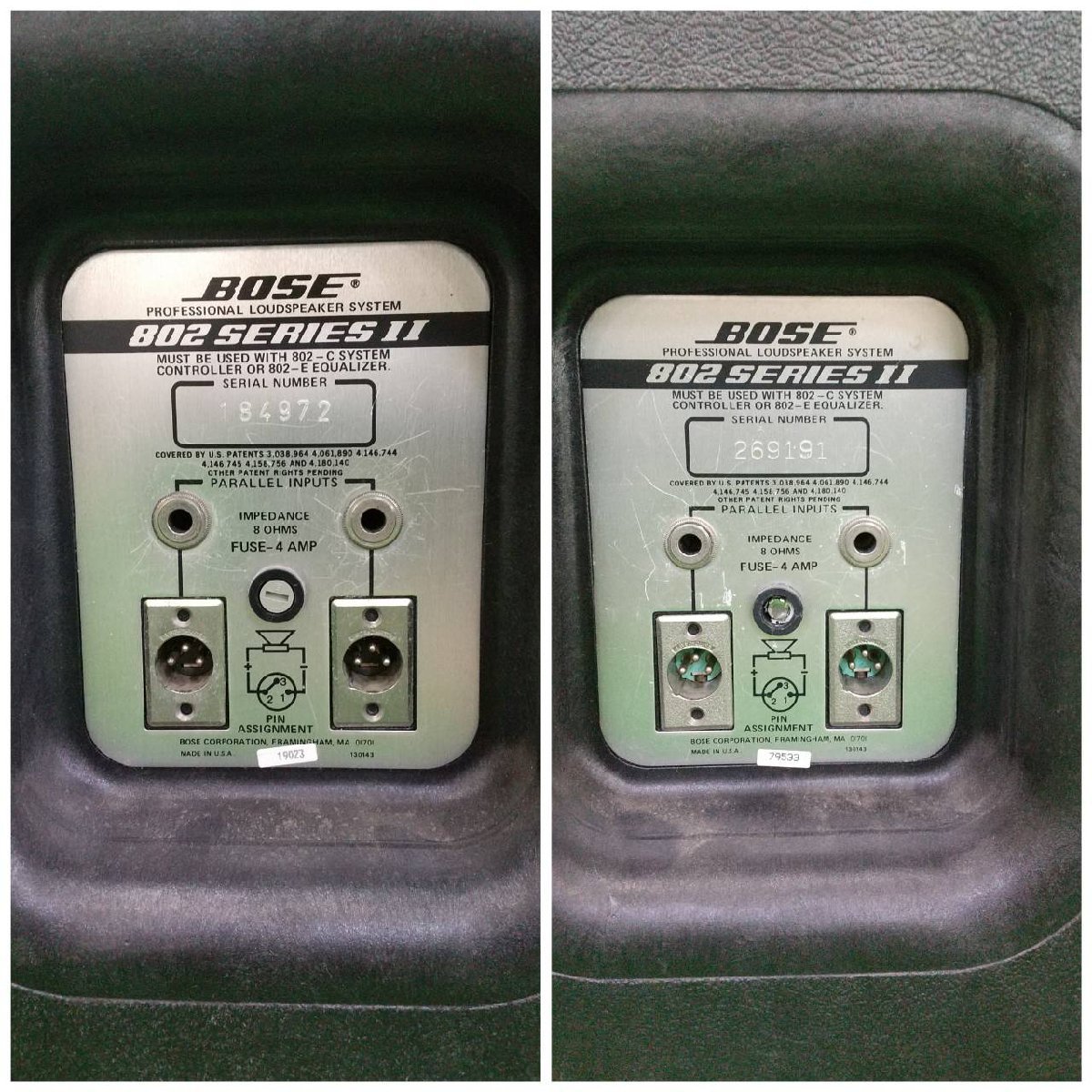 △3118② 現状品 オーディオ機器 スピーカー BOSE 802 SERIES Ⅱ