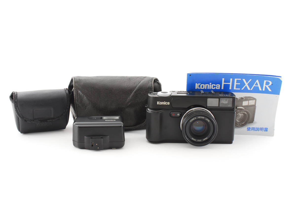 Konica コニカ HEXAR ヘキサー 35mm F2.0 コンパクトフィルムカメラ HX