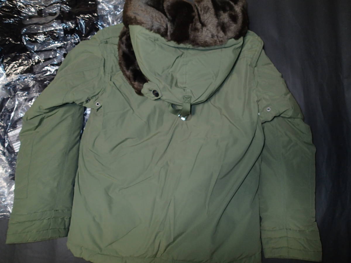 15AW 新品未使用 ネイバーフッド BH.B-9 / NC-JKT ダウン オリーブ 