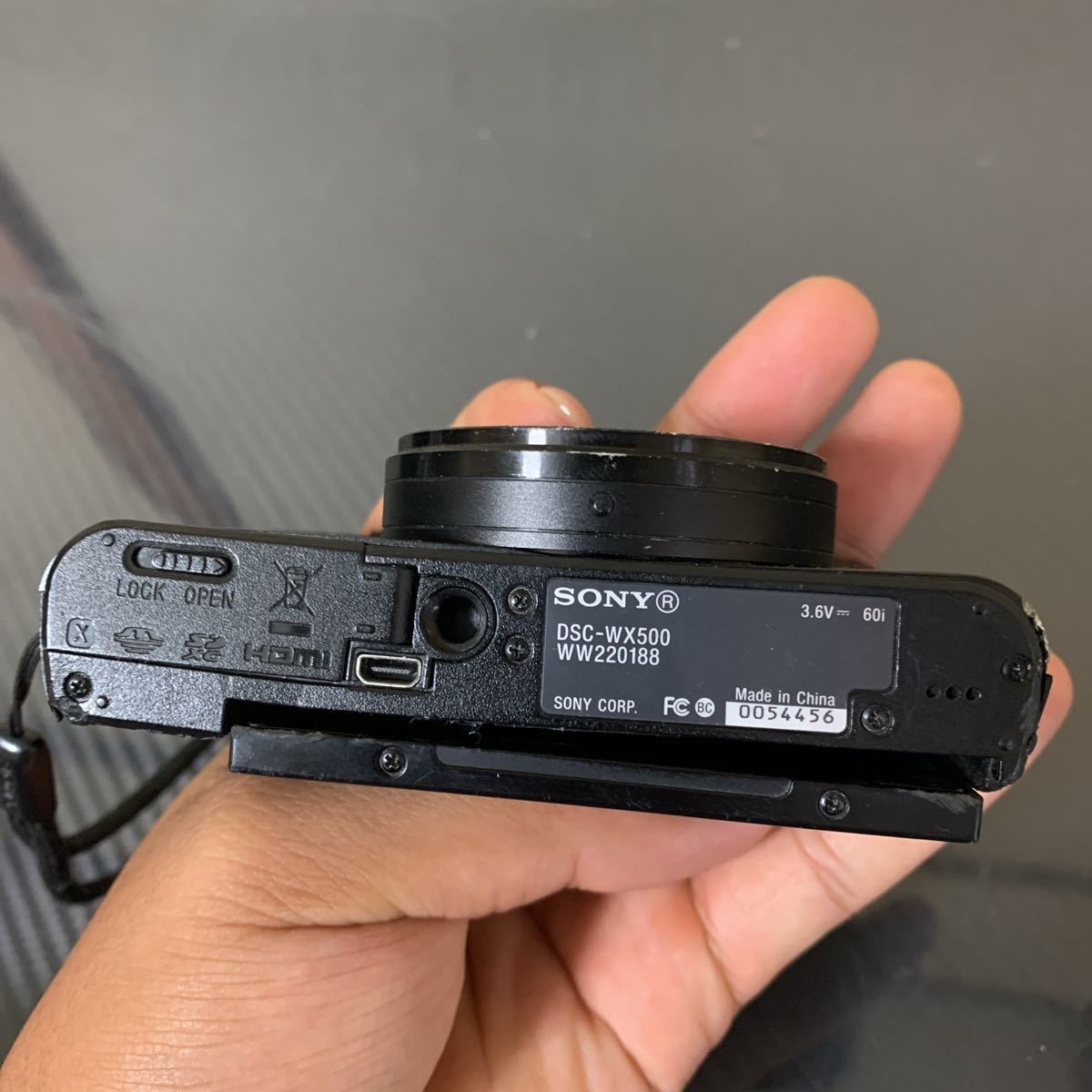 SONY ソニー　コンパクトデジタルカメラ DSC-WX500 ジャンク品 DSC-WX500 SONY コンパクトデジタルカメラ mspcam Cyber-shot