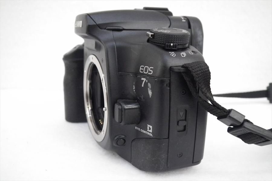 ☆ Canon キャノン EOS7 フィルム一眼レフ TAMRON 28-80mm 3.5-5.6 中古 現状品 221007B9118