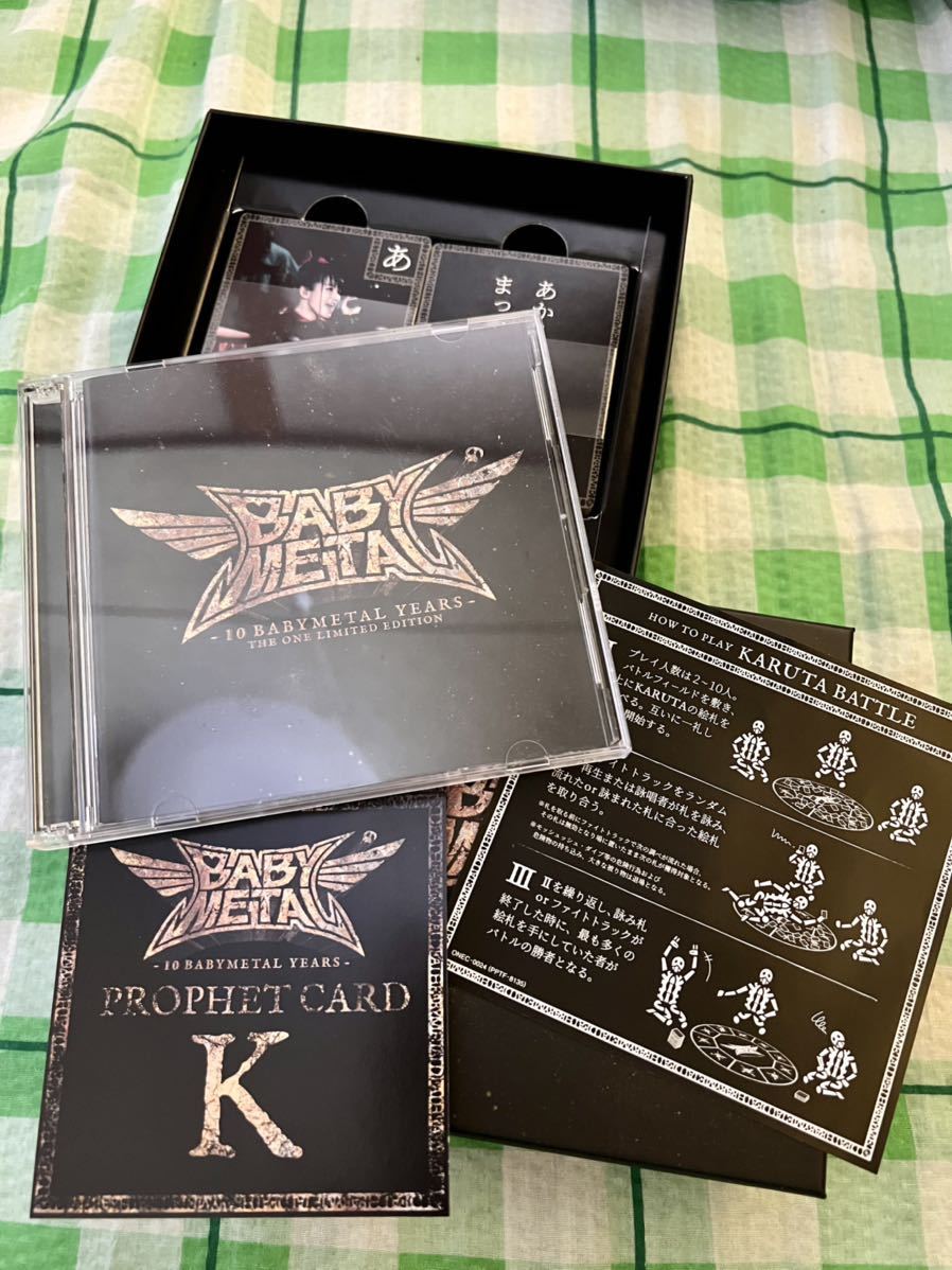 SALE，得価 10 BABYMETAL YEARS THE ONE限定盤A &ldquo;KARUTAバトルセット(その他)｜売買されたオークション情報、yahooの商品情報をアーカイブ公開 - オークファン は行