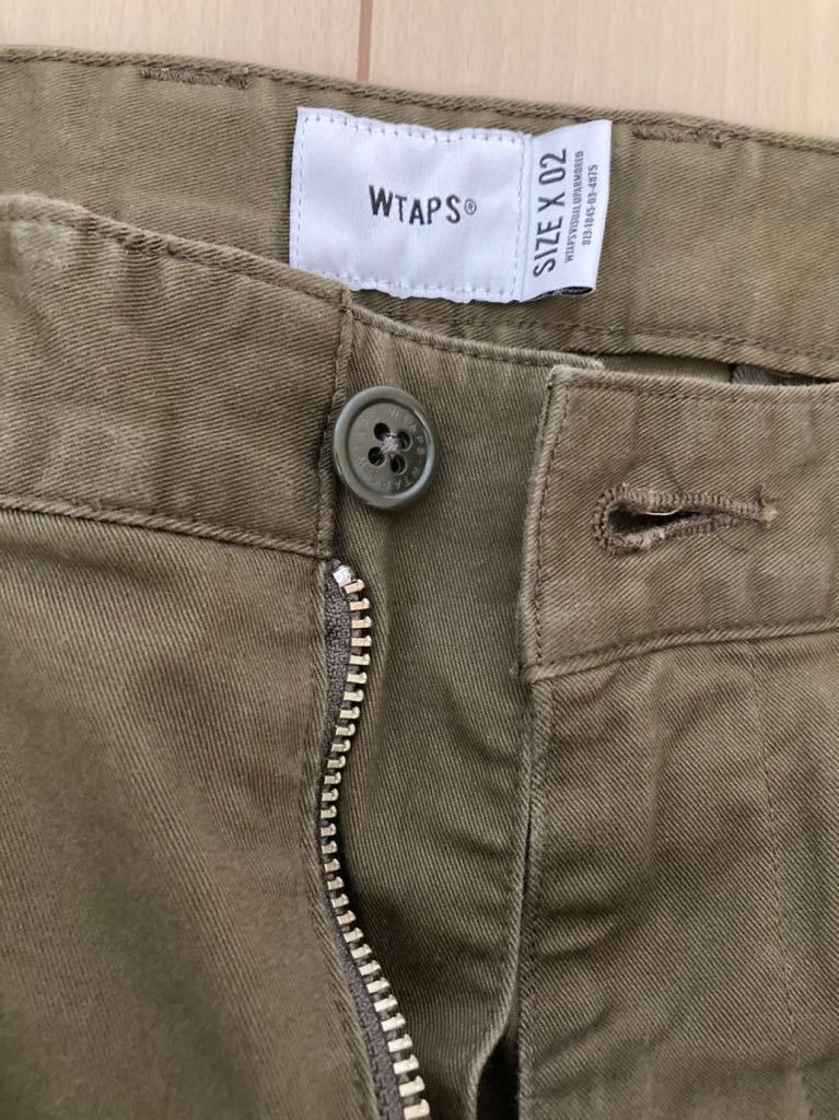 ダブルタップ wtaps KHAKI TIGHT TROUSERS.COTTON.CHINO パンツ
