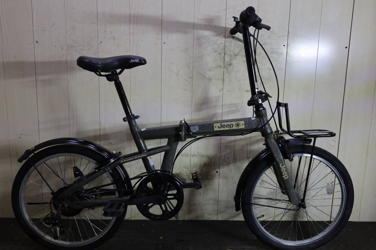 Jeep 折りたたみ自転車 かっこいいブラック 6速 Repuestosballerines Cl