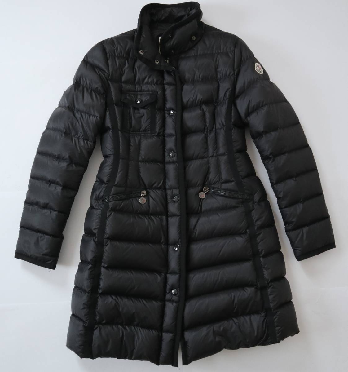 MONCLER モンクレール HERMIFUR エル三ファー Aラインミドルダウン