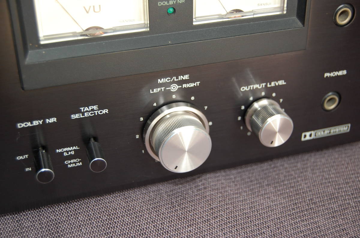 SANSUI サンスイ Yahoo!オークション - SC-3の仕様 カセットデッキ