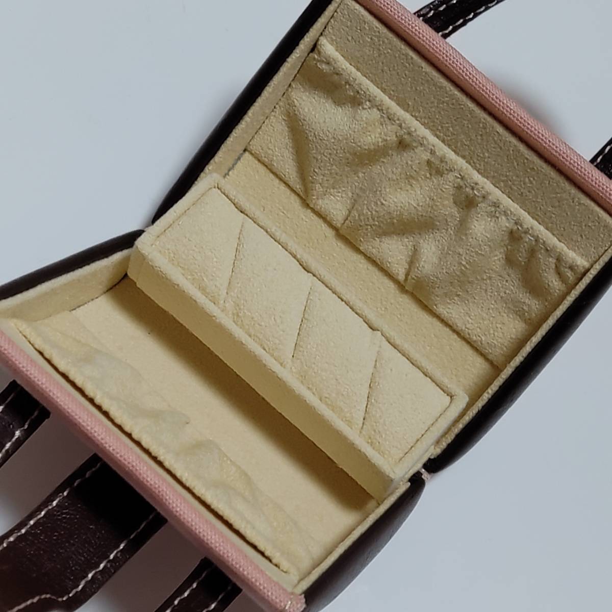 ミキモト パール付き ジュエリーケース ハンドバッグ型 アクセサリー