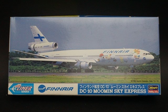 ☆ Hasegawa ハセガワ 1/400 FINNAIR フィンランド航空 DC-10 ムーミン