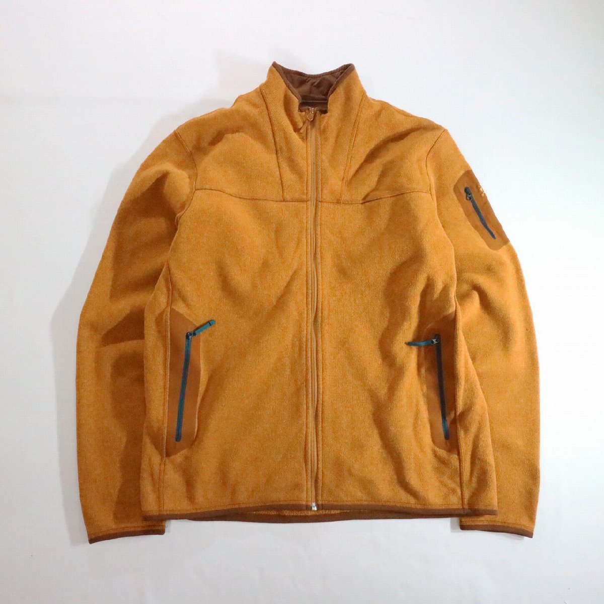 格安，HOT F ARC'TERYX アークテリクス コバートカーディガン ジャケット アウトドア 通勤 ブラウン 茶色 XL 大きいサイズ 古着 k8813(XLサイズ以上)｜売買されたオークション情報、yahooの商品情報をアー 男性用