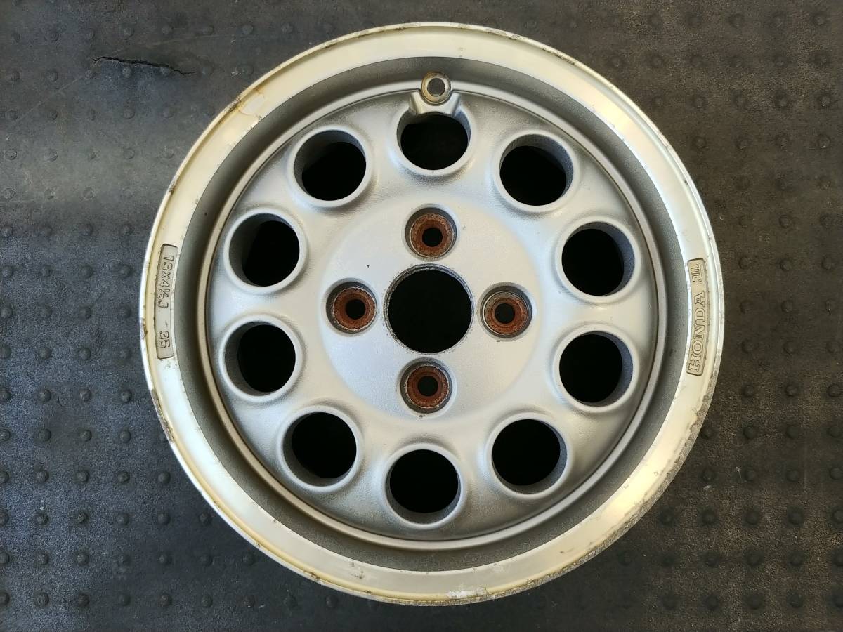ホンダ純正 ビート PP1 スチールホイール 前後4本セット Yahoo!オークション - ホンダ PP1 ビート純正 フロント 13インチ 4.5J