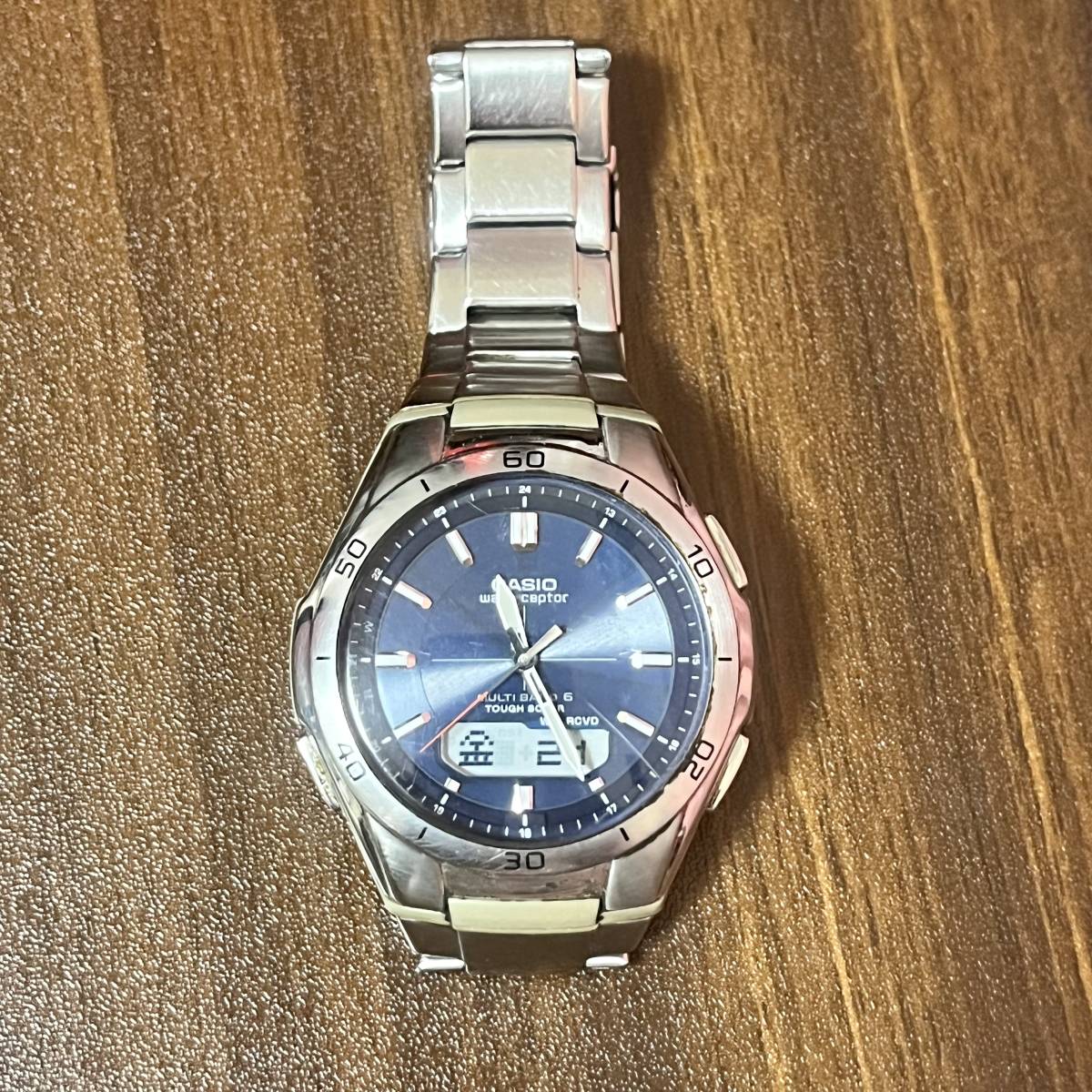 稼働品☆ CASIO カシオ ウェーブセプター WVA-M640 マルチバンド6 電波 