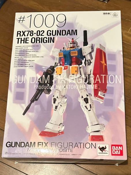 RX78-02 GUNDAM THE ORIGIN #1009 FIX FIGURATION NETAL COMPISITE RX