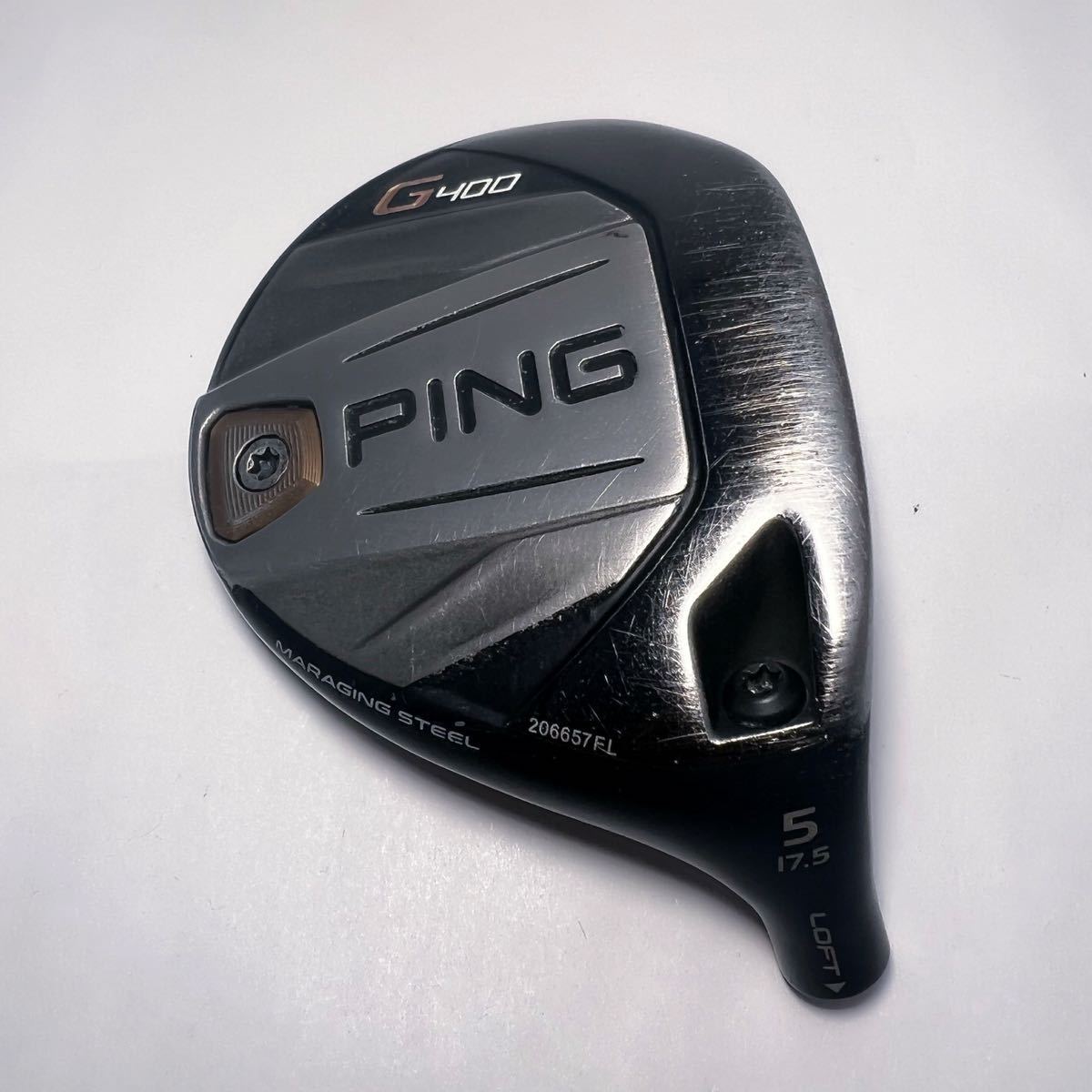 G400 5w 17.5° ヘッドのみ 日本仕様 ヘッドのみPING 【公式通販】