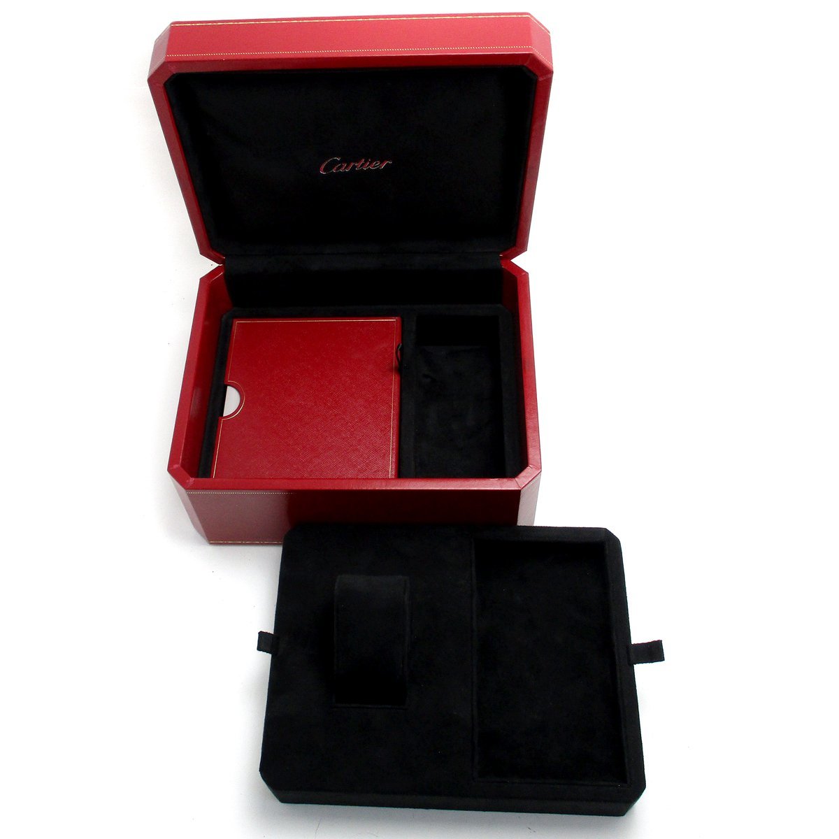 1円 カルティエ 時計 箱 BOX 【箱のみ】 Cartier ケース 保証書 取扱