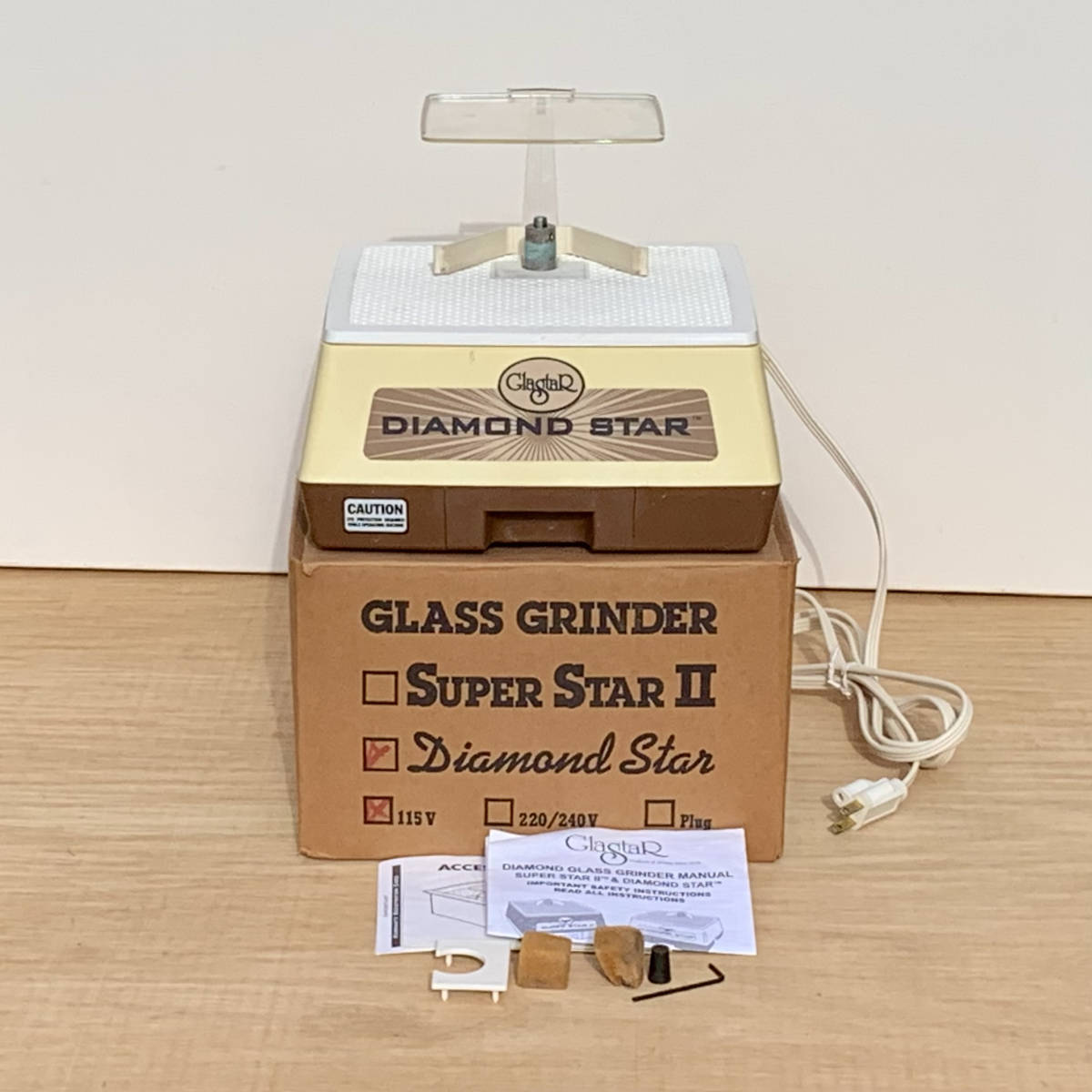 米国 GLASTAR ステンドグラス用ルーター Diamond Star G14 美品！(工具 