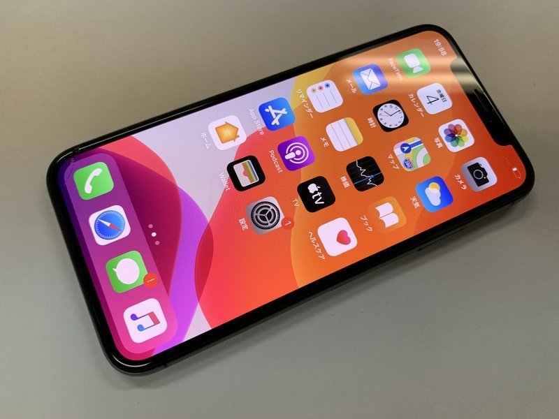 BX412 SIMフリー iPhoneX スペースグレイ 256GB ジャンク ロックOFF