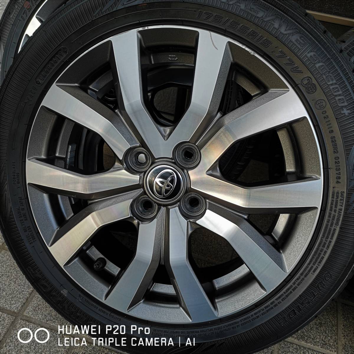 ナット付】 新車外し ダイハツ トール トヨタ ルーミー 純正 ホイール 