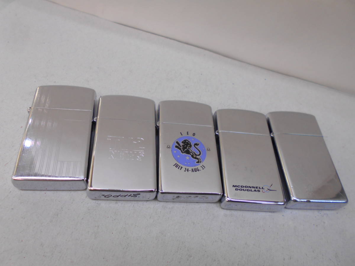【限定セール，高品質】 スリムZippo 5個 No 3 1966 1973 1972 1981 1981年製 EX&VGコンディション インナー~66 ~75 ~75 ~82 ~82(Zippo)｜売買されたオークション情報、yahooの商品情報をアーカイブ公開 - オークファン Zippo
