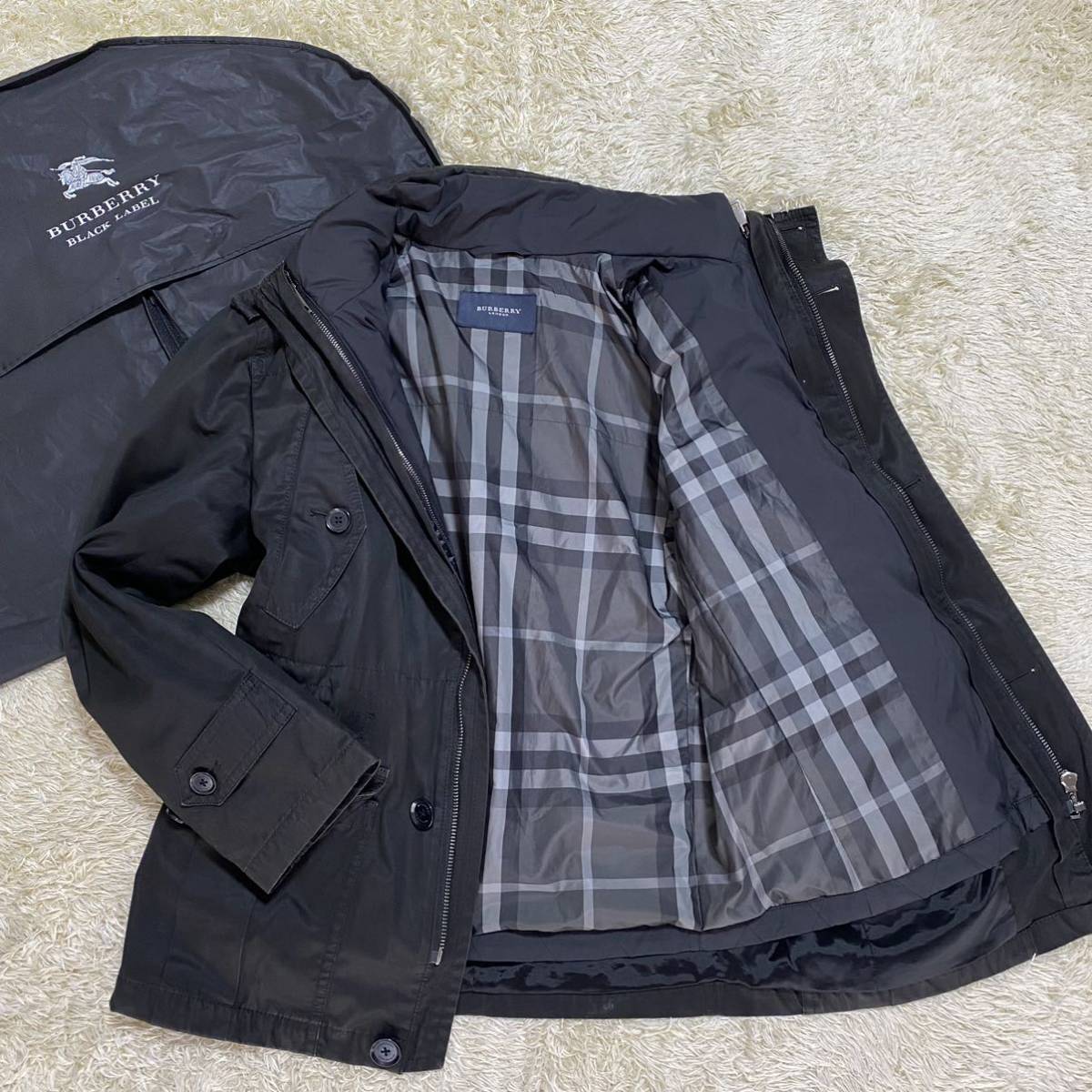 バーバリーロンドン 【隠れた高級感】 BURBERRY LONDON ダウン 