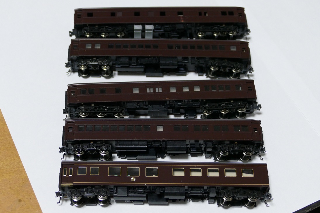 10-418 KATO Nゲージ お召列車1号編成 5両セット 【公式通販】