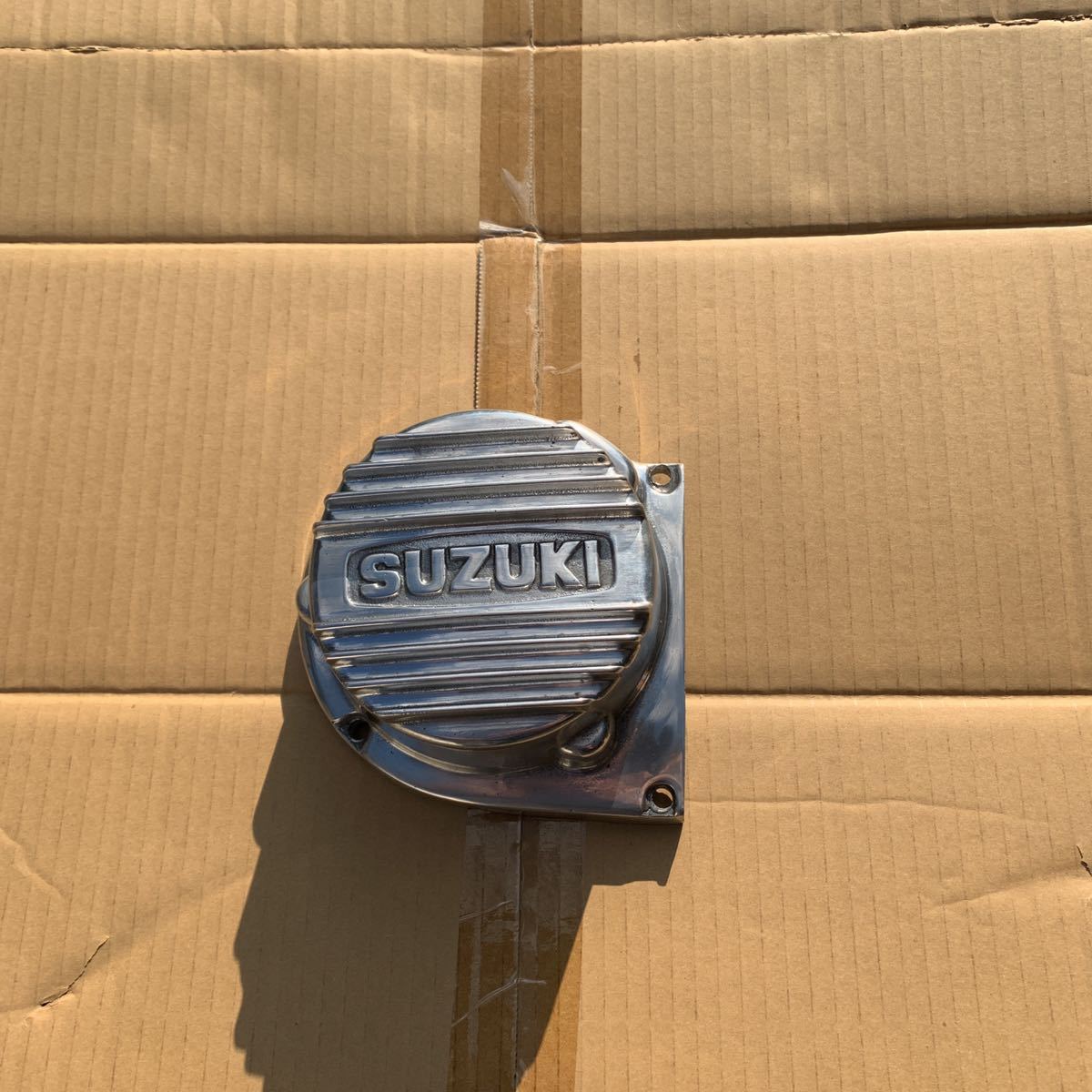当時物 キジマ ダイナモカバー GT380 ポイント ジェネレーター カバー 